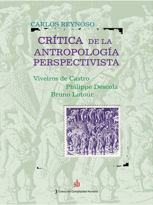 cover image of Crítica a la antropología perspectivista
